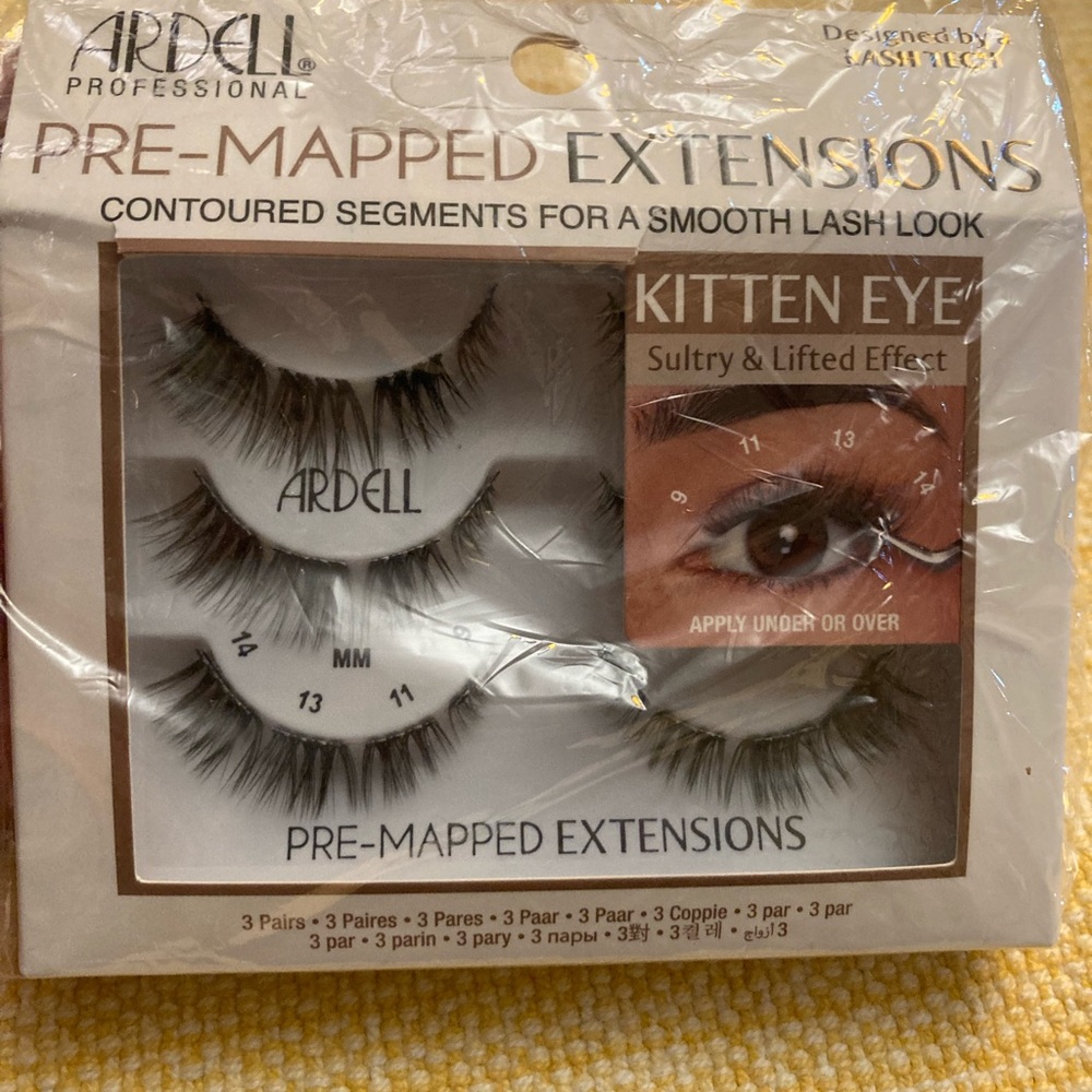 NIB Unopened Ardell Professional Pre-Mapped Lash Extensions